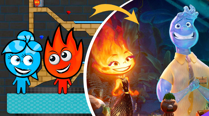 Is 'Elemental' new Disney movie inspired from fire & water game - Movix ...