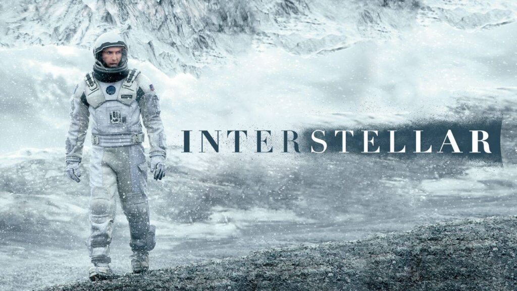 Interstellar with Matthew Mcconaughey